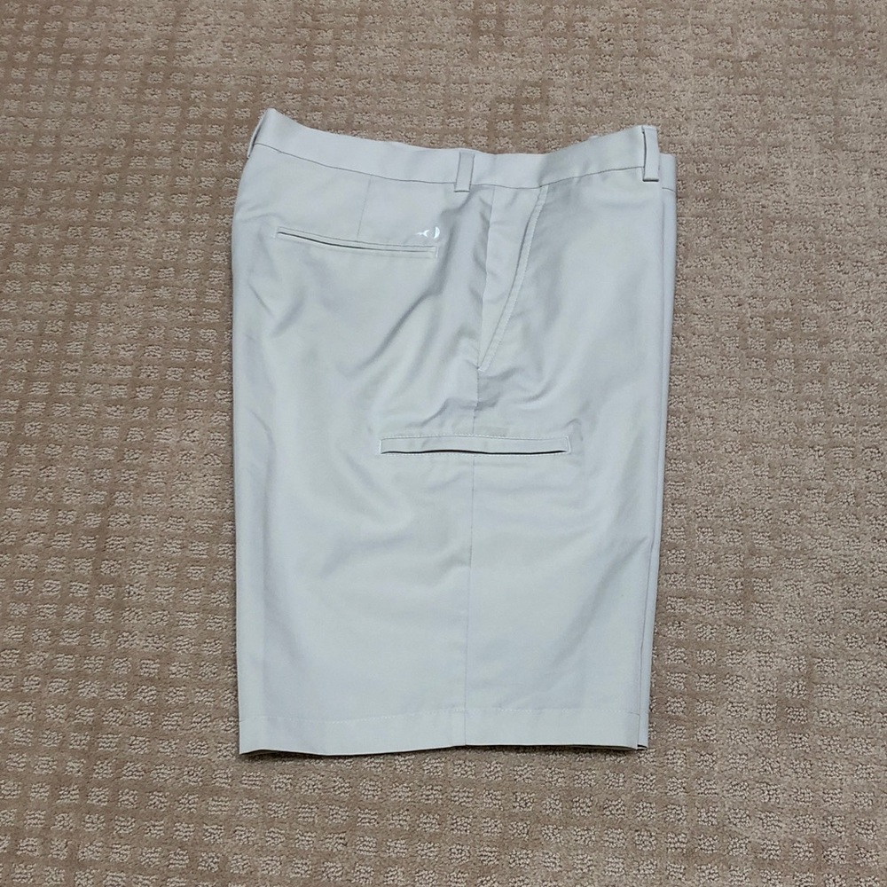Grand Slam Men's Soft Tan  Flat Front Shorts